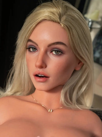 H660 ROS Silicone Sex Doll Head ｜Zelex Doll Head