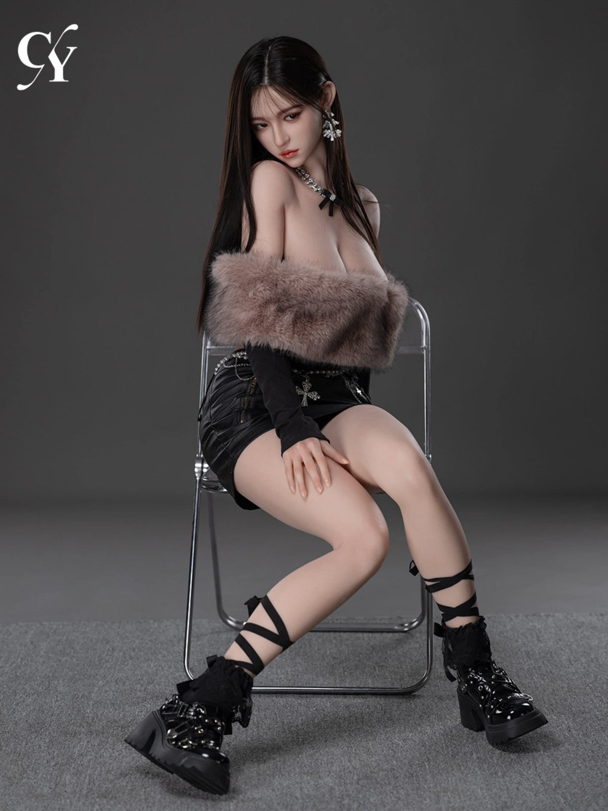 F5812—168cm/5ft5-35kg F Cup Asian Silicone Realistic Sex Doll  | TOP-CYDOLL