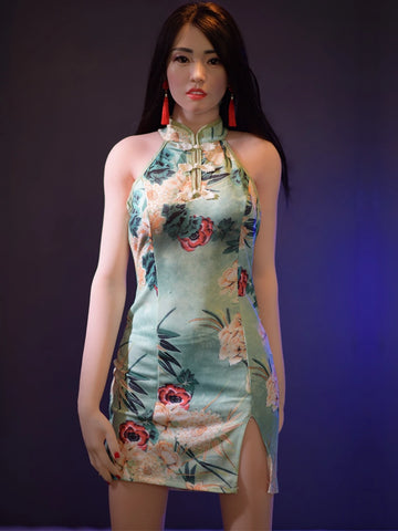 F4634-165cm/5ft5-36kg C Cup Premium Sillicone Head Small Breast Chinese Sex Doll | 6YE