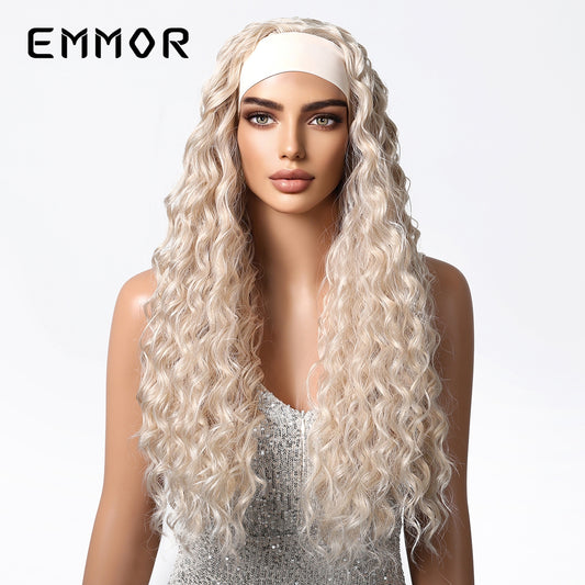 KW003 – Doll Wig Blonde Long Loose Curls