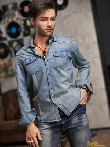 F232-Musical talent 170cm/5ft7 silicone male sex doll -Irontech Doll