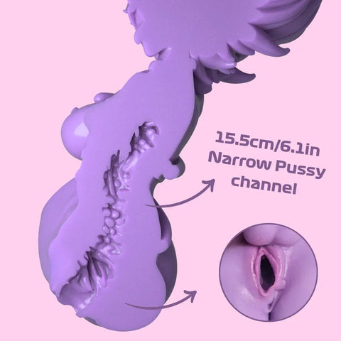 P385-6.39LB-The Violet Succubus Best Pocket Pussy cartoon silicone sex doll torso | MRL