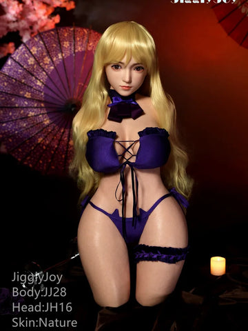 T1027-96cm-44lbs Ultra Soft Silicone Realistic Sex Doll Torso with Head Doris｜Jigglyjoy