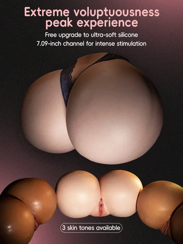 A499-84.92LB BBW Big Booty Sex Doll Torso Silicone Extreme Voluptuousness Peak Experience| LoveNestle Series