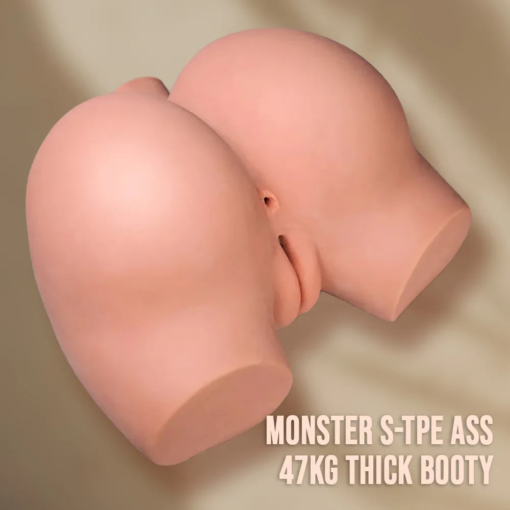 A720 (103.6lb) S-TPE Big Ass Sex Doll Torso SSBBW 47Kg Ultra-Tight Sex Doll Doggy Style