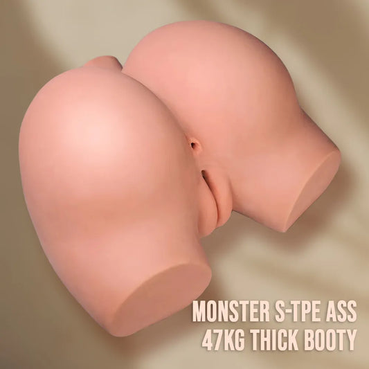A720 (103.6lb) S-TPE Big Ass Sex Doll Torso SSBBW 47Kg Ultra-Tight Sex Doll Doggy Style