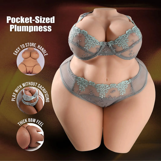 T239-Mini BBW Sex Torso Collection Fat Belly
