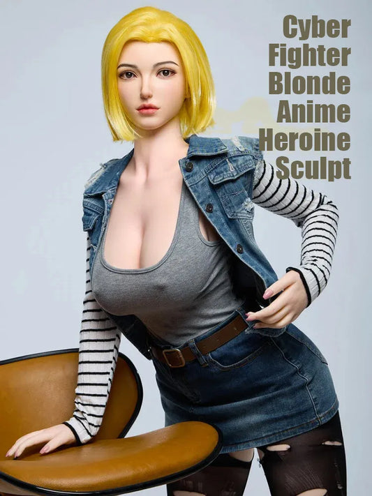 F2244-159cm(5.2ft)-45kg F Cup S41 Hot Sexy Realistic Robot Anime Silicone Sex Doll｜Irontech Doll
