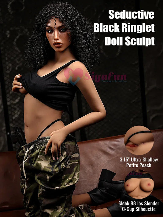 F2462-163cm(5.3ft)-40kg C Cup Delia Realistic Silicone Head Sex Doll【IN STOCK US/EU】｜Sigafun Doll