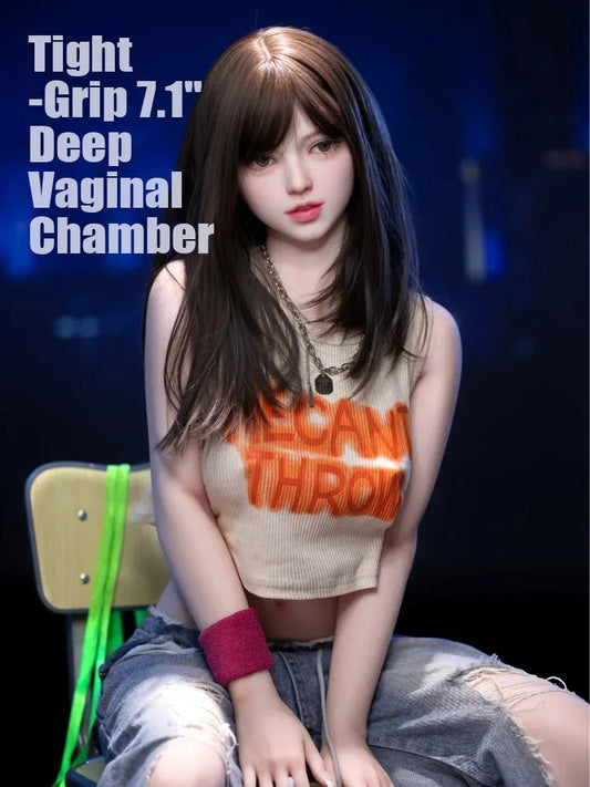 F3414-157cm(5ft1)-32kg D Cup Asian Sweet TPE Life Sized Sex Doll | Aibei Doll