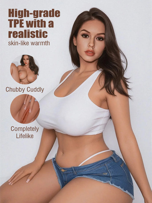 F4893- 163cm(5.3ft)-F Cup Great Huge Butt TPE Big Ass BBW Sex Doll For Men丨SY Doll