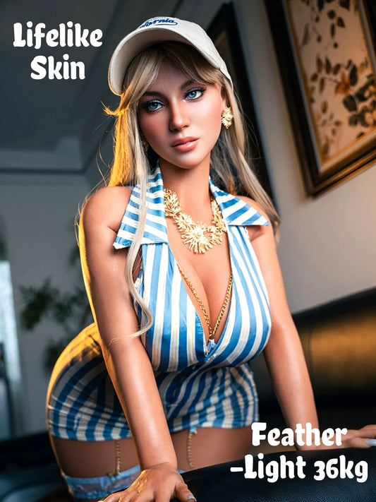 F5314-T155cm(5ft1)-36kg J Cup Realistic Skin Silicone Full Size BBW Sex Doll｜SE Doll