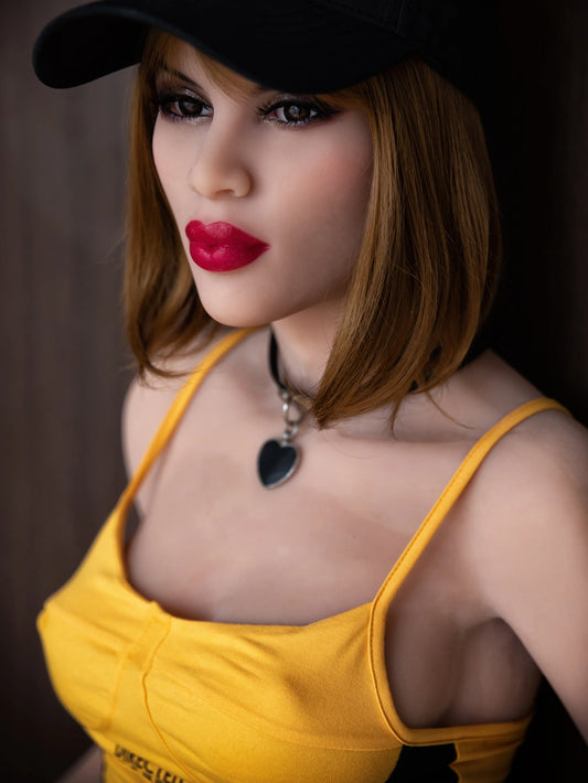 F3821-158cm/5ft2 B Cup Thick Red Lips TPE Sex Doll | HR Doll