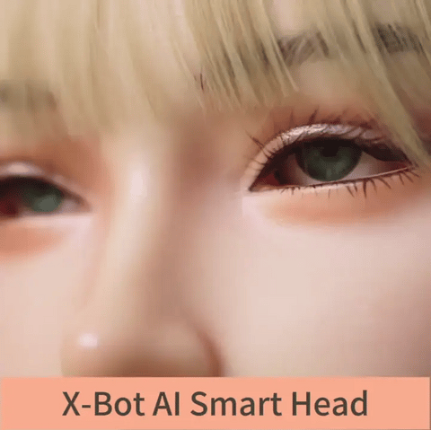 H002 X-Bot AI Smart Doll Head – Multi-Language Talking, Lifelike Expressions & Interactive Emotions | SE Doll Head