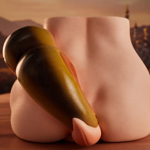 A797-(33.95lb) Silicone Big Butt  Torso Sex Doll Male Masturbator- Climax Doll