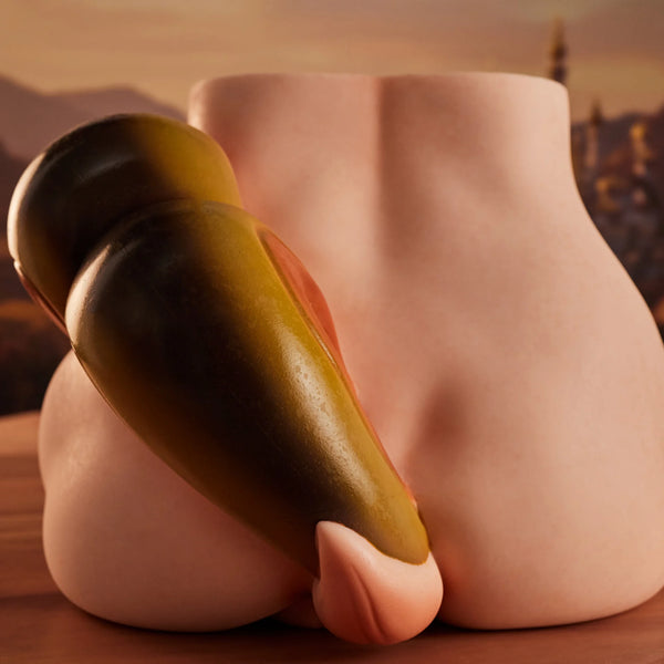 A797-(33.95lb) Silicone Big Butt  Torso Sex Doll Male Masturbator- Climax Doll