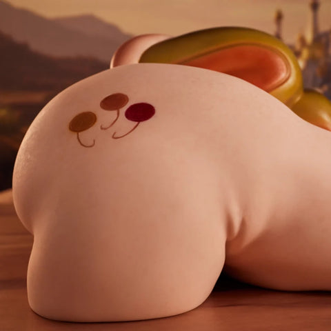A797-(33.95lb) Silicone Big Butt  Torso Sex Doll Male Masturbator- Climax Doll
