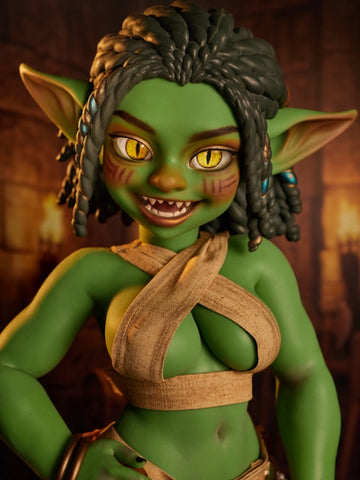 F8699-7.15kg/15.76lb Lightweight Fantasy Silicone Hentai Goblin Sex Dolls Si70 AT Kaela | Climax Doll