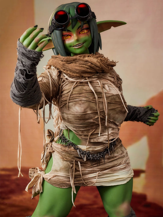 F7688-22.7kg Lightweight Fantasy MILF Silicone Sex Doll Wasteland Huntress Barza | Climax Doll ULW