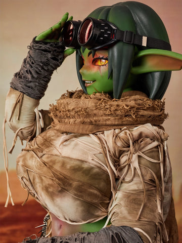 F7688-22.7kg Lightweight Fantasy MILF Silicone Sex Doll Wasteland Huntress Barza | Climax Doll ULW