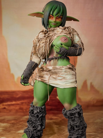 F7688-22.7kg Lightweight Fantasy MILF Silicone Sex Doll Wasteland Huntress Barza | Climax Doll ULW