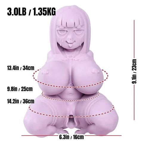 P402-3lbs Koko Girl Hentai Toys- O-face Pocket Pussy | MRL