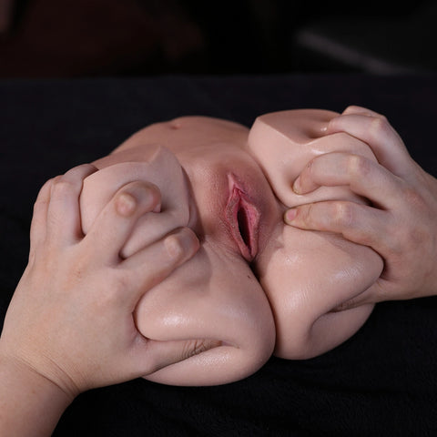 A805-8.5lb Realistic & Lightweight Big Ass Toy Silicone Butt Torso