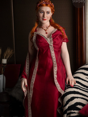F2360-165cm/5ft5 G Cup Lucretia Realistic Silicone Sex Doll | Starpery Doll