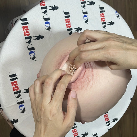 P1041-6.5kg/14.3lb Jewel Onahole Ball 5 Holes in One Masturbation  | JigglyJoy