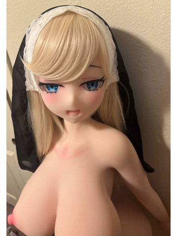 F7669-150cm(4ft9)-37.6kg L Cup S-TPE Gel Filled Big Breasts Life Size Anime Sex Doll | IROKEBIJIN Doll