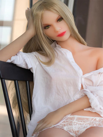 F1693-165cm(5f4) Aidra B Cup Small Breast Skinny Lifelike TPE Sex Doll