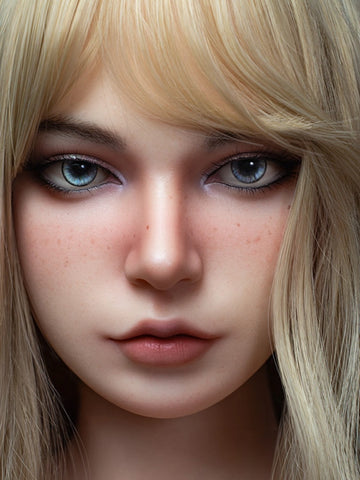 T282-107cm( 3ft6″)-24kg H Cup Natural Olivia Grant.A Silicone Realistic Sex Doll With Head｜SE Doll