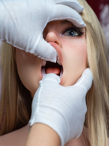 T282-107cm( 3ft6″)-24kg H Cup Natural Olivia Grant.A Silicone Realistic Sex Doll With Head｜SE Doll