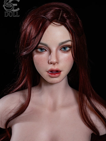 T283-107cm( 3ft6″)-24kg H Cup Natural Scarlett Reed.A Silicone Realistic Sex Doll With Head【IN Stock US】｜SE Doll