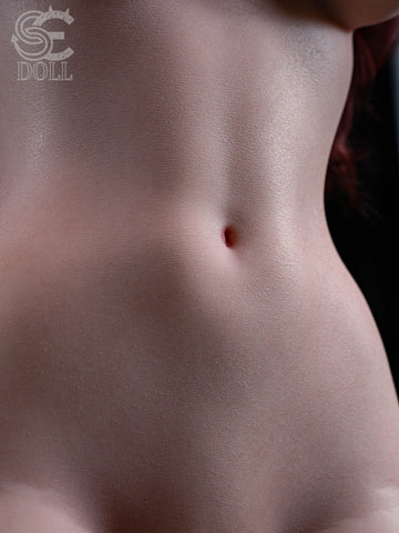 T283-107cm( 3ft6″)-24kg H Cup Natural Scarlett Reed.A Silicone Realistic Sex Doll With Head【IN Stock US】｜SE Doll