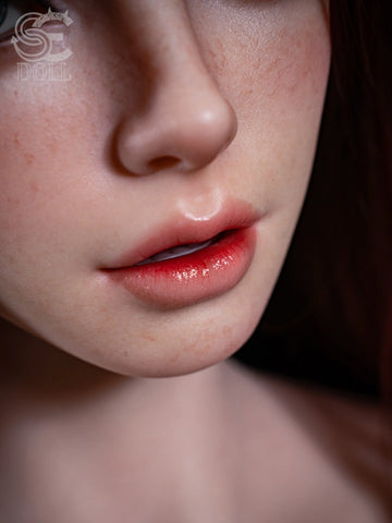 T283-107cm( 3ft6″)-24kg H Cup Natural Scarlett Reed.A Silicone Realistic Sex Doll With Head【IN Stock US】｜SE Doll