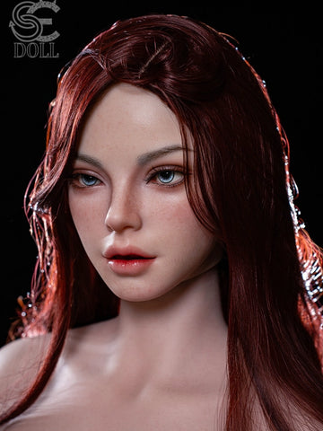 T283-107cm( 3ft6″)-24kg H Cup Natural Scarlett Reed.A Silicone Realistic Sex Doll With Head【IN Stock US】｜SE Doll