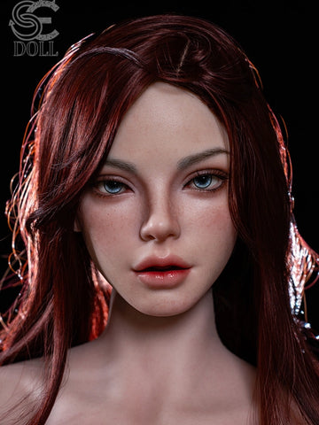 T283-107cm( 3ft6″)-24kg H Cup Natural Scarlett Reed.A Silicone Realistic Sex Doll With Head【IN Stock US】｜SE Doll