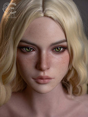 T284-103cm/3ft5″ J-cup Natural Sophia Lane.A Silicone Sex Doll Torso With Head｜SE Doll