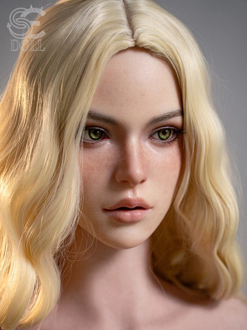 T284-103cm/3ft5″ J-cup Natural Sophia Lane.A Silicone Sex Doll Torso With Head｜SE Doll