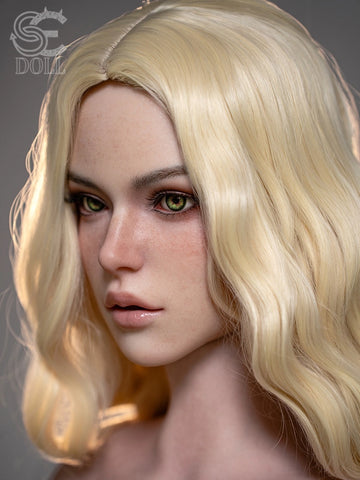 T284-103cm/3ft5″ J-cup Natural Sophia Lane.A Silicone Sex Doll Torso With Head｜SE Doll