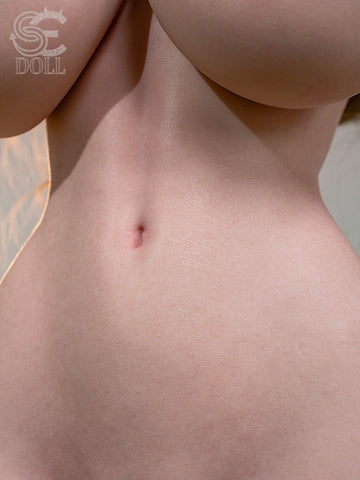 T285-103cm/3ft5″ J-cup Natural Nadia Voss.A Silicone Sex Doll Torso With Head｜SE Doll