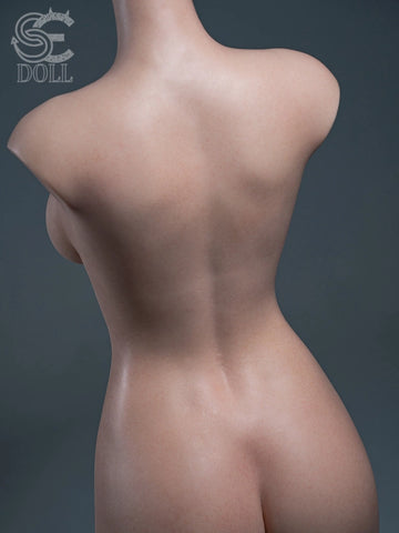 T286-114cm( 3ft9″)-22kg F-cup Natural Zoe Ellis.A Silicone Realistic Sex Doll Torso With Head 【IN Stock US】｜SE Doll