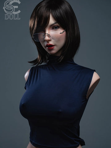 T286-114cm( 3ft9″)-22kg F-cup Natural Zoe Ellis.A Silicone Realistic Sex Doll Torso With Head 【IN Stock US】｜SE Doll