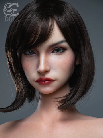 T286-114cm( 3ft9″)-22kg F-cup Natural Zoe Ellis.A Silicone Realistic Sex Doll Torso With Head 【IN Stock US】｜SE Doll
