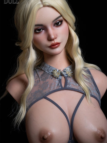 T287-114cm( 3ft9″)-22kg F-cup Natural Isla Kane.A Silicone Realistic Sex Doll Torso With Head【IN Stock US】｜SE Doll