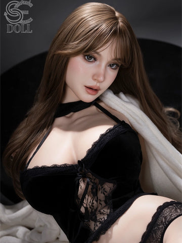 T331-114cm/3ft9″ F-cup Natural Isla Kane.A Silicone Sex Doll Torso With Head｜SE Doll