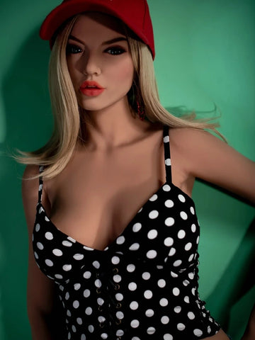 F515- Maud 160cm/5ft2 Lifelike Female Big Tits Blonde Sex Doll-F CUP-IN STOCK USA