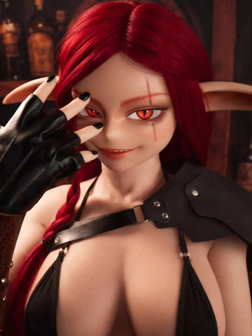 F5330-156cm(5.1ft)-27.1kg F Cup Silicone Lightweight Full Body  Big Boobs Anime Sex Doll丨Climax Doll ULW
