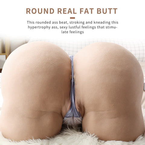 C103-Fat Big Ass+Big Dick --חבילה משולבת בובת פלג גוף עליון לזוגות. ($28 זול יותר מקנייה בנפרד) 